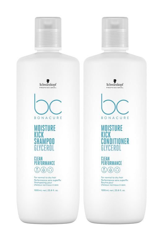 Kit Shampoo + Acondicionador Schwarzkopf Moisture Kick Glycerol