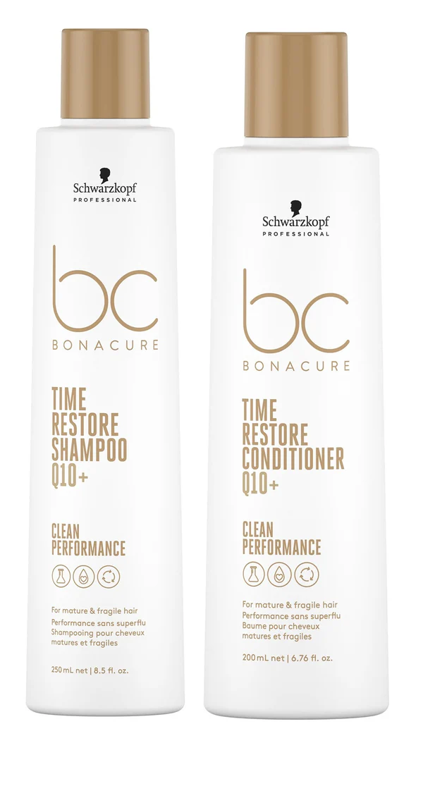 Kit Shampoo + Acondicionador Schwarzkopf Time Restore