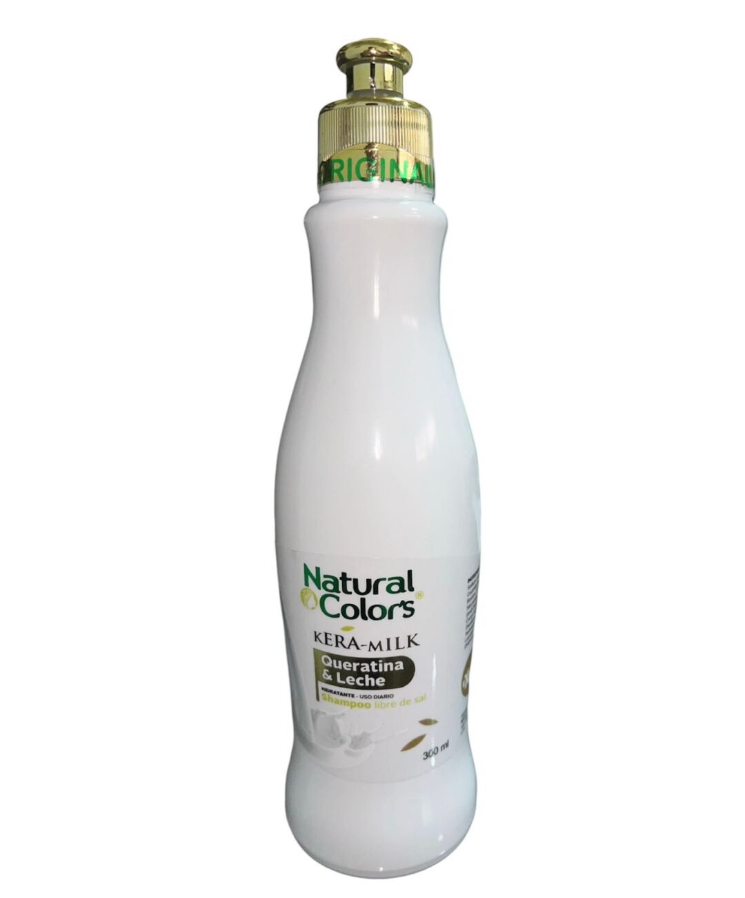 Shampoo Keramilk Queratina y Leche Natural Color´s