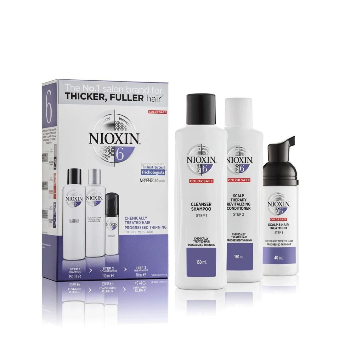 Wella Professionals Nioxin System 6 Scalp & Hair Treatment Kit